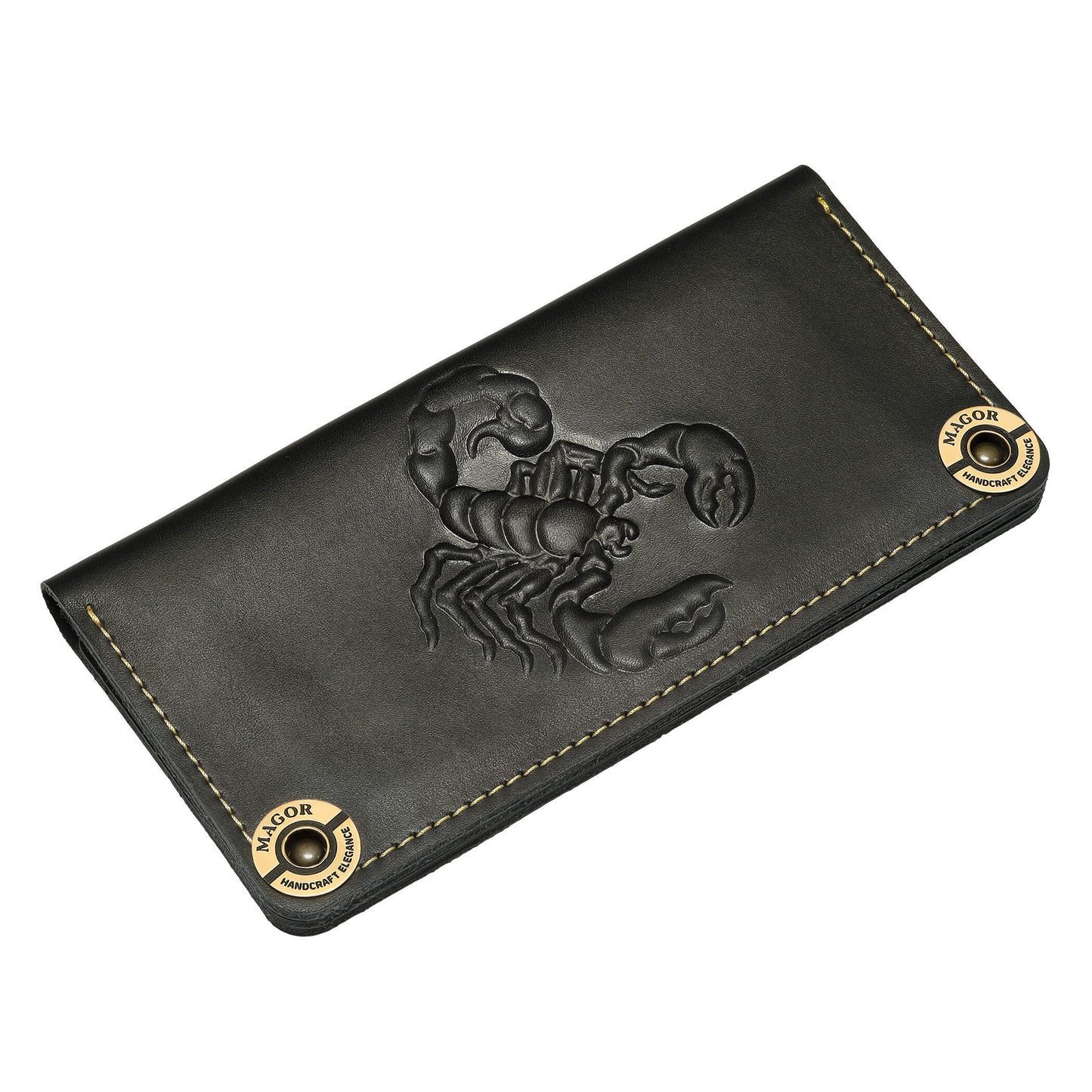 leather wallet | Long Leather Wallet With Card Holder | Zip Coin Pocket | Genuine Leather Wallet | gift ideas