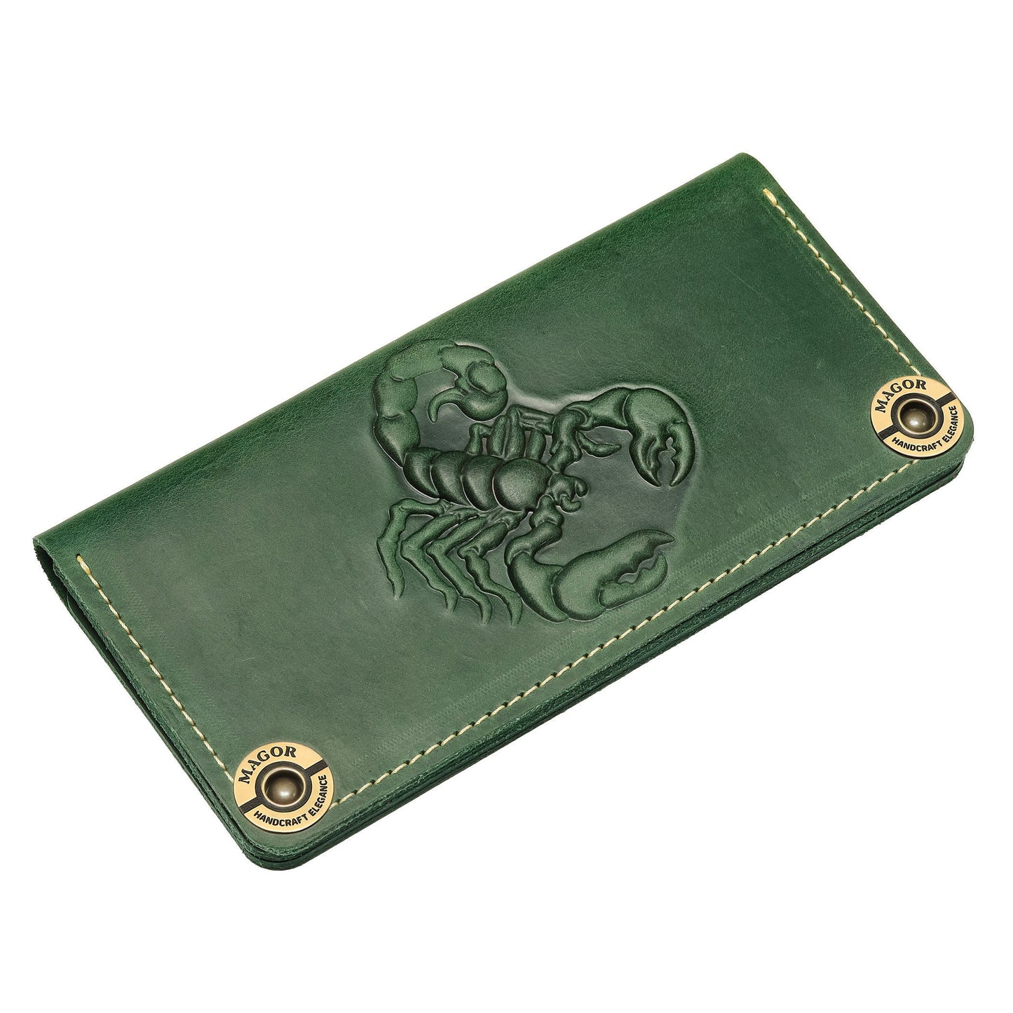 leather wallet | Long Leather Wallet With Card Holder | Zip Coin Pocket | Genuine Leather Wallet | gift ideas