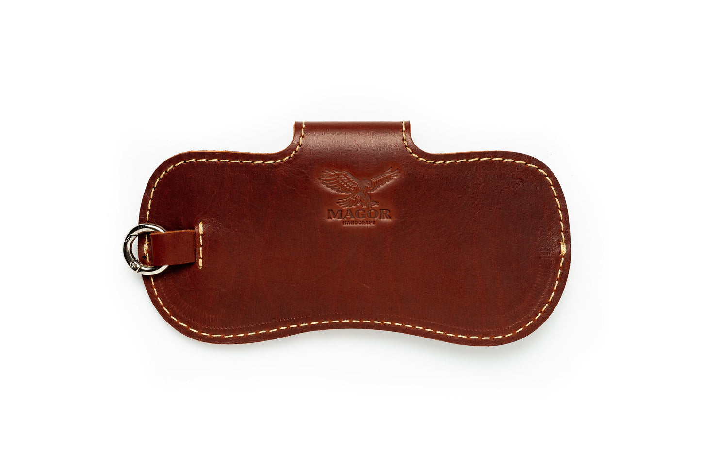 Glasses Case Genuine Leather Glasses/Sunglasses Case Eyeglass Case Storage Eye Glasses Pouch Carry Case for Women & Men