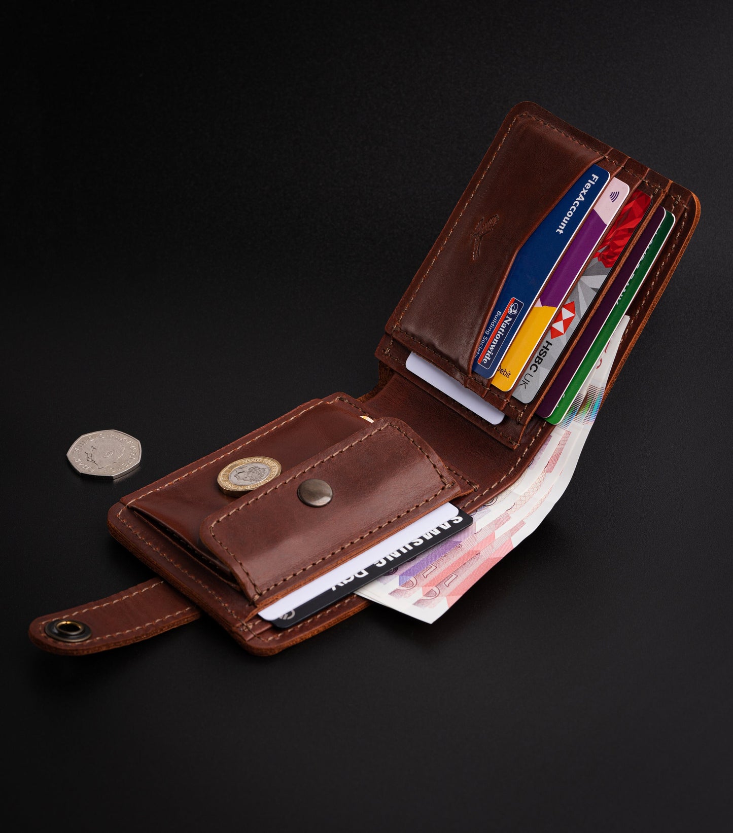 Mens Leather Wallet | Handmade Best Quality Wallet | Genuine leather | Anniversary, Groomsmen, Birthday, Christmas Gift |