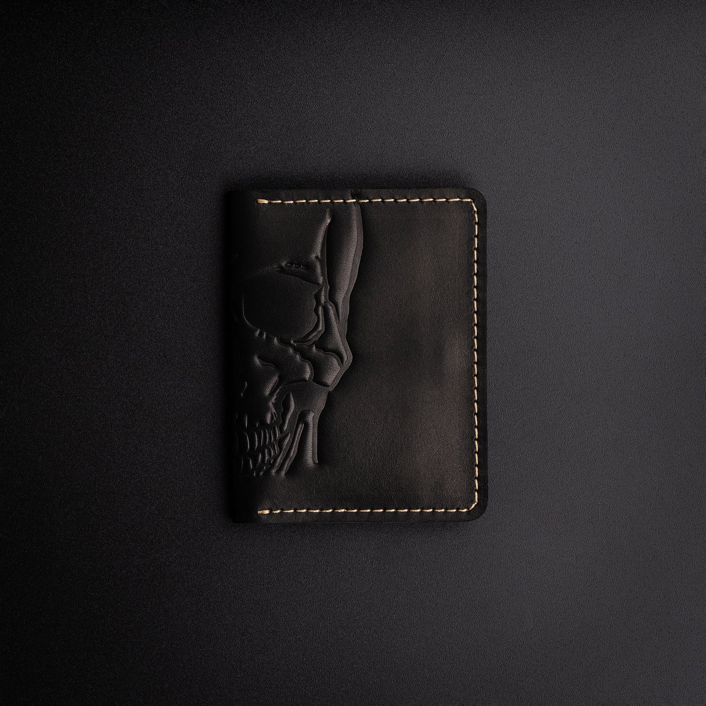 Leather Card Holder Wallet, Travel Card Holder, Ultra Slim Card Holder with Minimalist Design, Unisex Credit Card Wallet