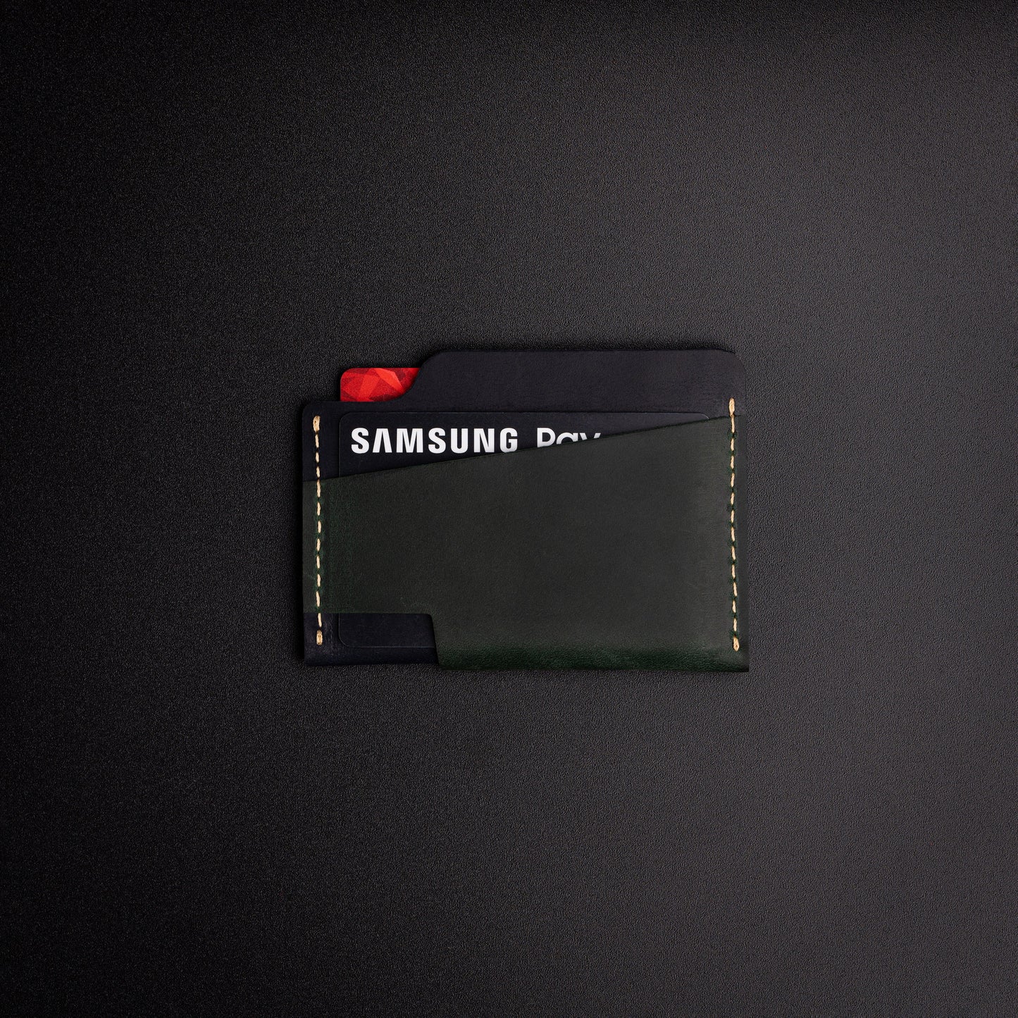 Leather Card Holder Wallet, Travel Card Holder, Ultra Slim Card Holder with Minimalist Design, Unisex Credit Card Wallet