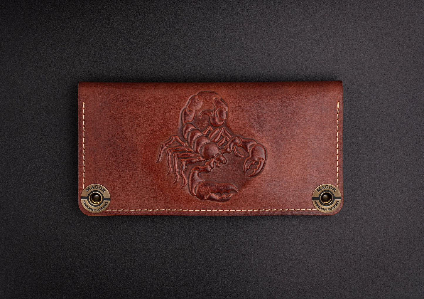 leather wallet | Long Leather Wallet With Card Holder | Zip Coin Pocket | Genuine Leather Wallet | gift ideas