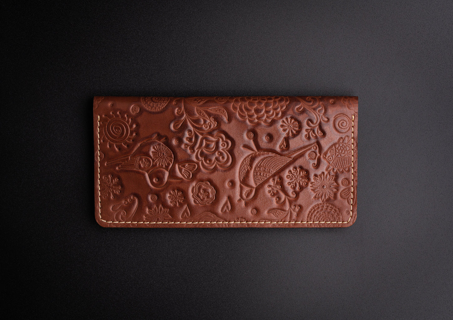 leather wallet | Ladies Leather Wallet With Card Holder | Zip Coin Pocket | Women's Genuine Leather Wallet | Gift For Her