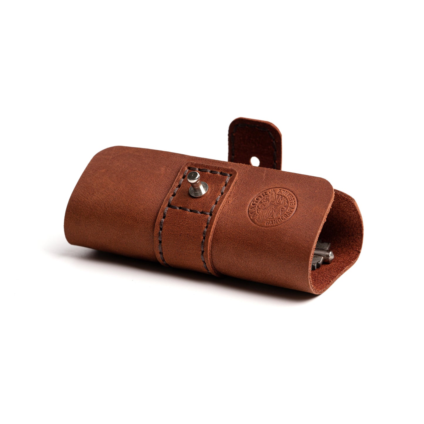 Key Holder Pouch | Leather Key case | Groomsman, Anniversary, Best man, Christmas gift