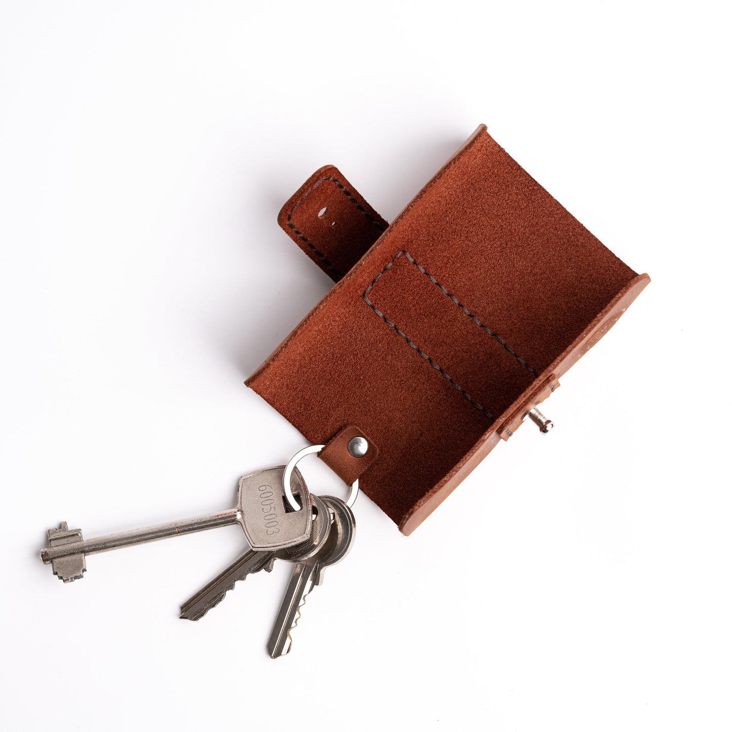 Key Holder Pouch | Leather Key case | Groomsman, Anniversary, Best man, Christmas gift