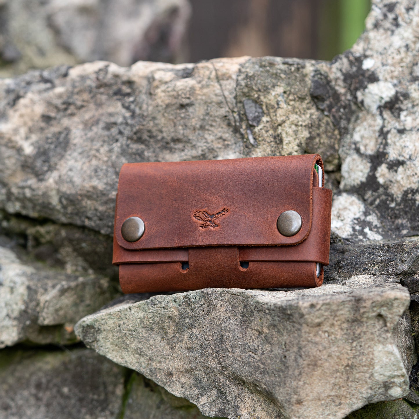 Leather Wallet Compact | Handmade Best Quality Wallet | Genuine leather | Anniversary, Groomsmen, Birthday, Christmas Gift |