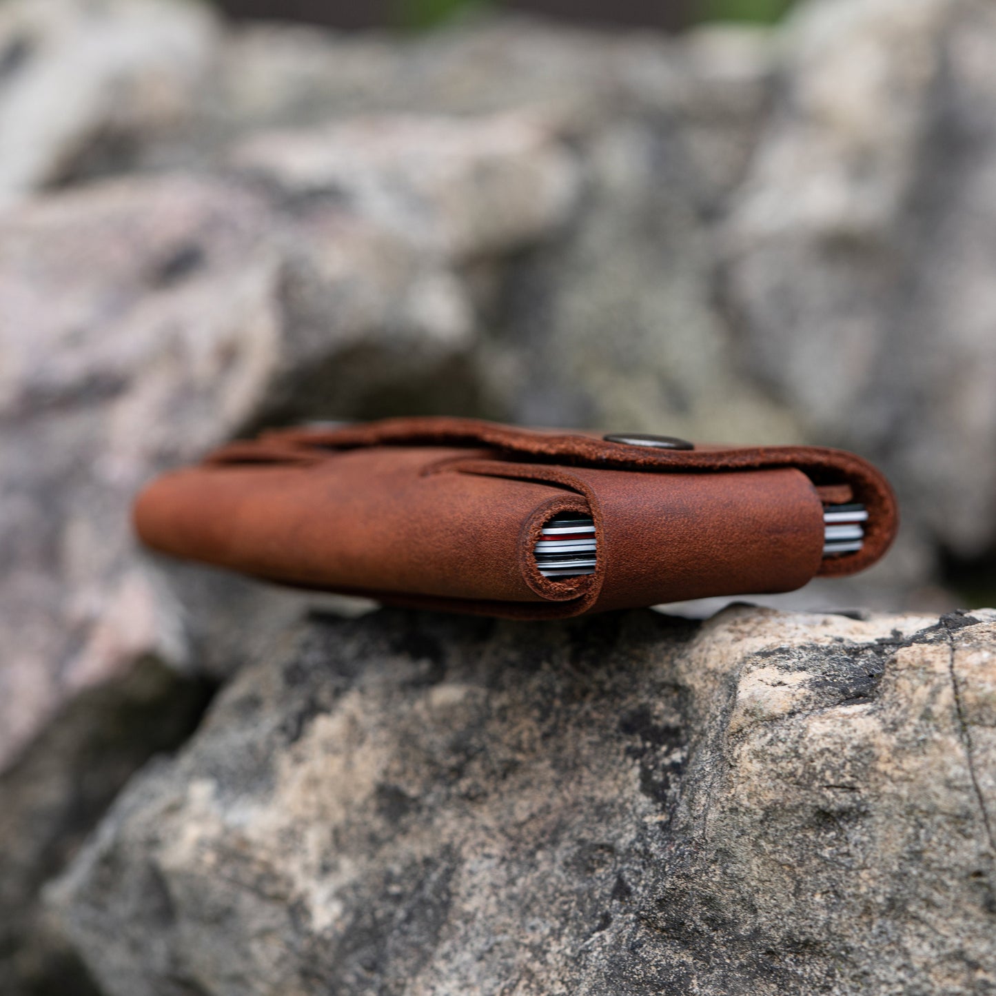 Leather Wallet Compact | Handmade Best Quality Wallet | Genuine leather | Anniversary, Groomsmen, Birthday, Christmas Gift |