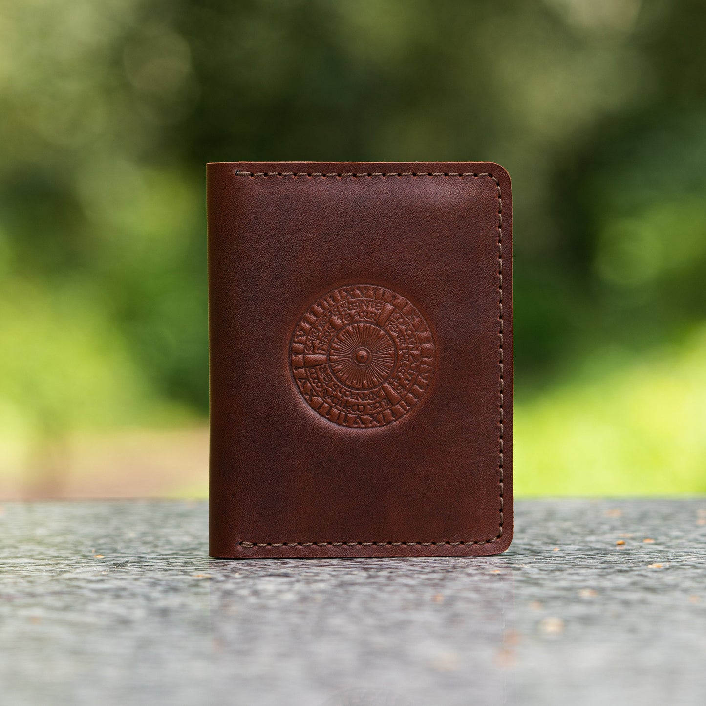 Leather Card Holder Wallet, Travel Card Holder, Ultra Slim Card Holder with Minimalist Design, Unisex Credit Card Wallet