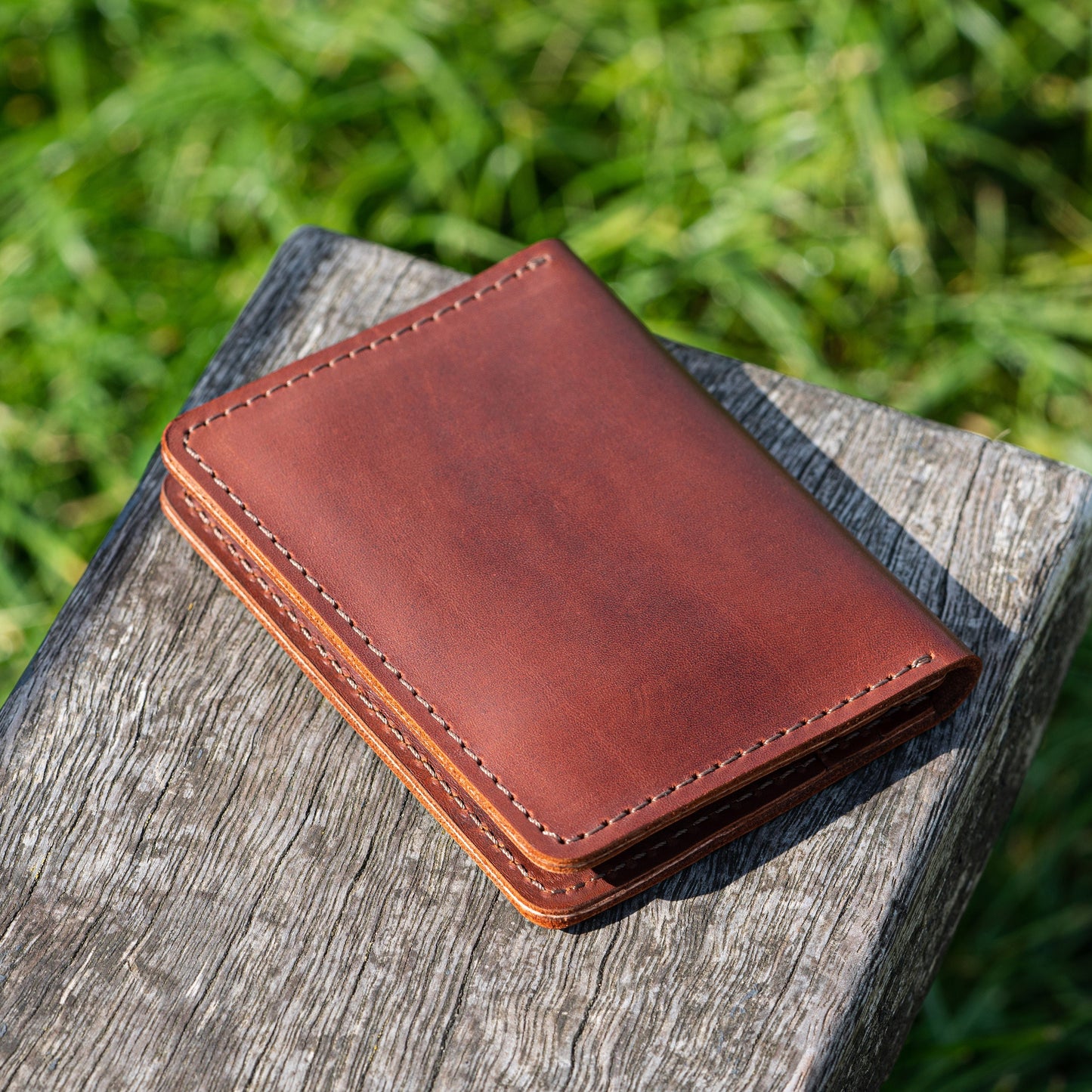 Leather Card Holder Wallet, Travel Card Holder, Ultra Slim Card Holder with Minimalist Design, Unisex Credit Card Wallet