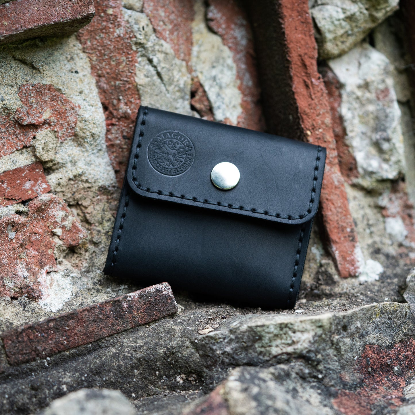 Leather Coin Purse- Hand Stitched |Coin Bag, Minimalist Wallet, Earphone Holder, Jewelery Pouch