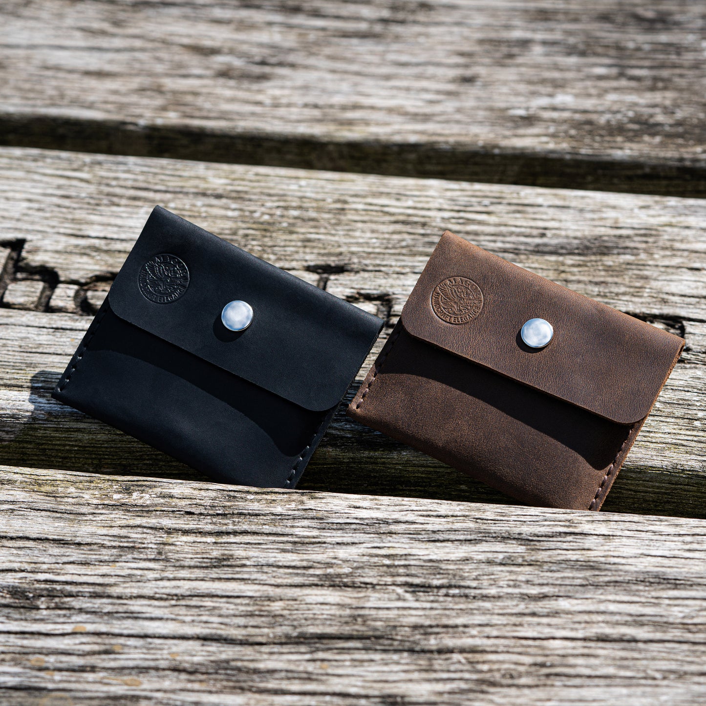 Leather Card Holder | Travel Card Holder | Eco friendly | Groomsman, anniversary, best man gift