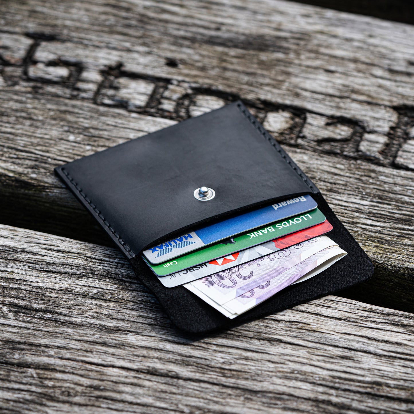 Leather Card Holder | Travel Card Holder | Eco friendly | Groomsman, anniversary, best man gift