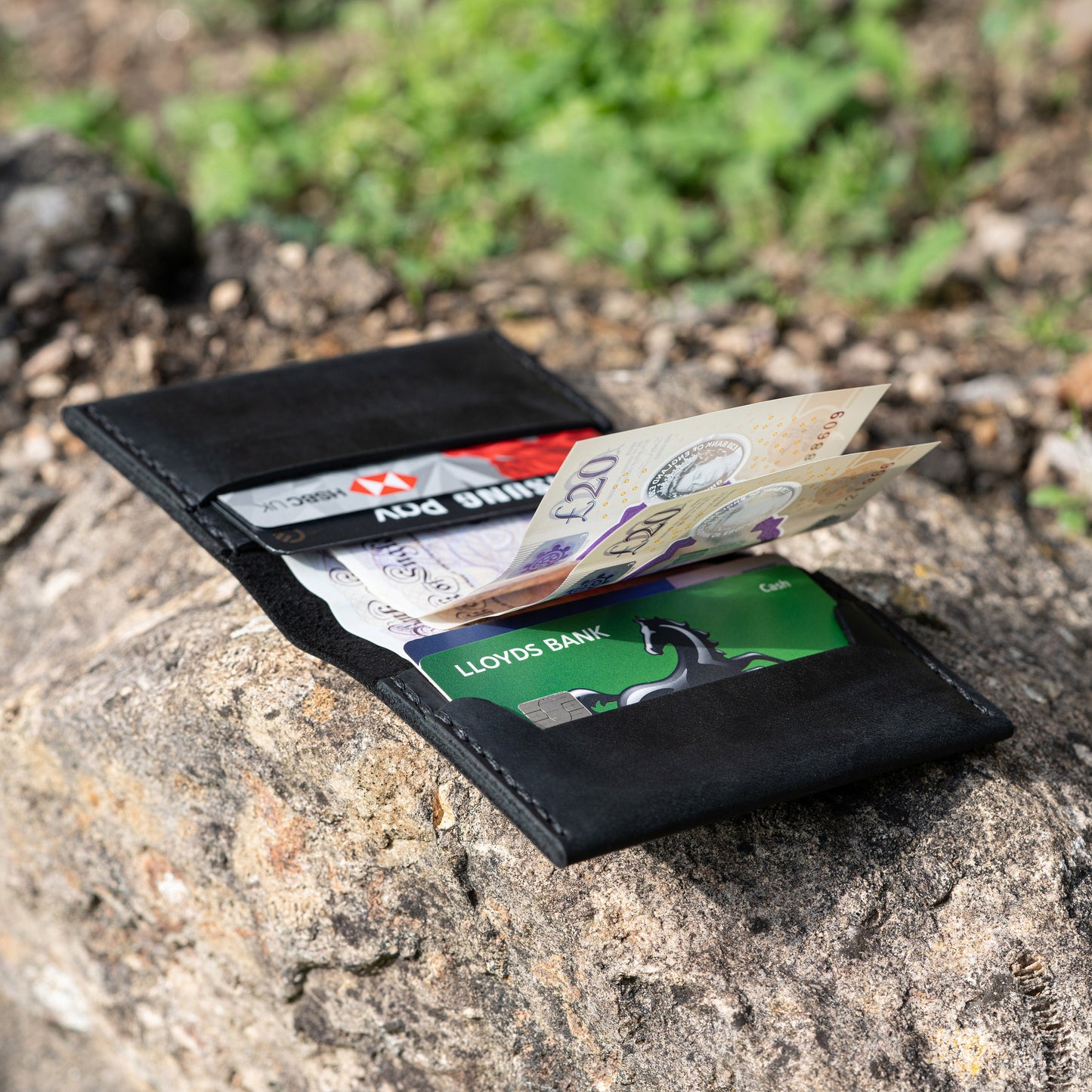 Leather Card Holder | Travel Card Holder | Eco friendly | Groomsman, anniversary, best man gift