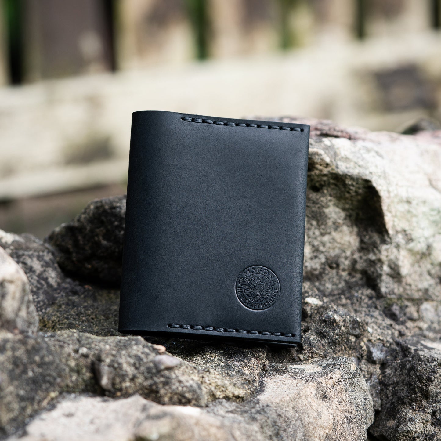 Leather Card Holder | Travel Card Holder | Eco friendly | Groomsman, anniversary, best man gift