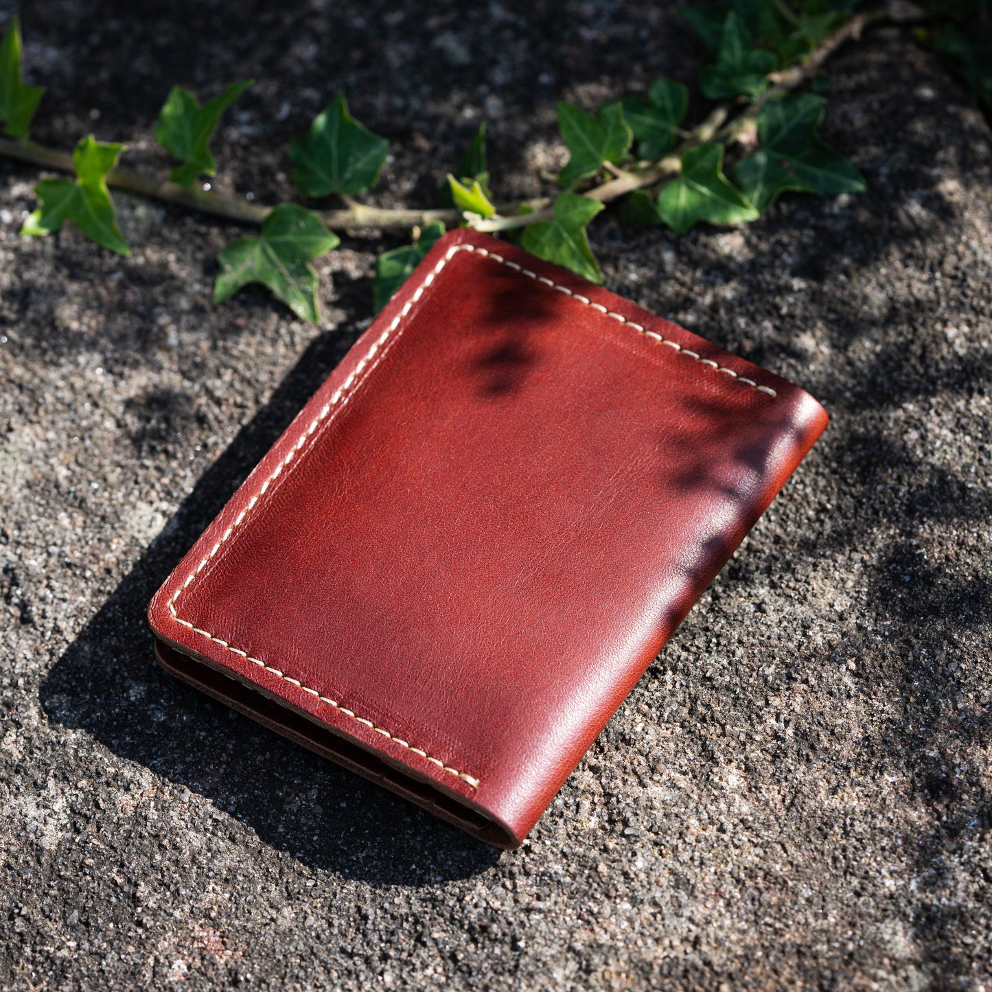 Card Holder Ukrainian Trident | Groomsman, Anniversary, Best man, Christmas gift