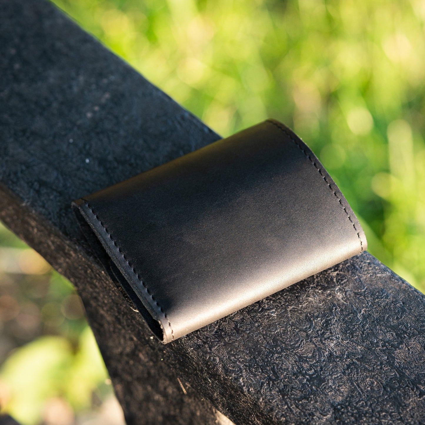 leather money clip | Rustic Minimalist Wallet | Eco friendly | Groomsman, anniversary, best man gift