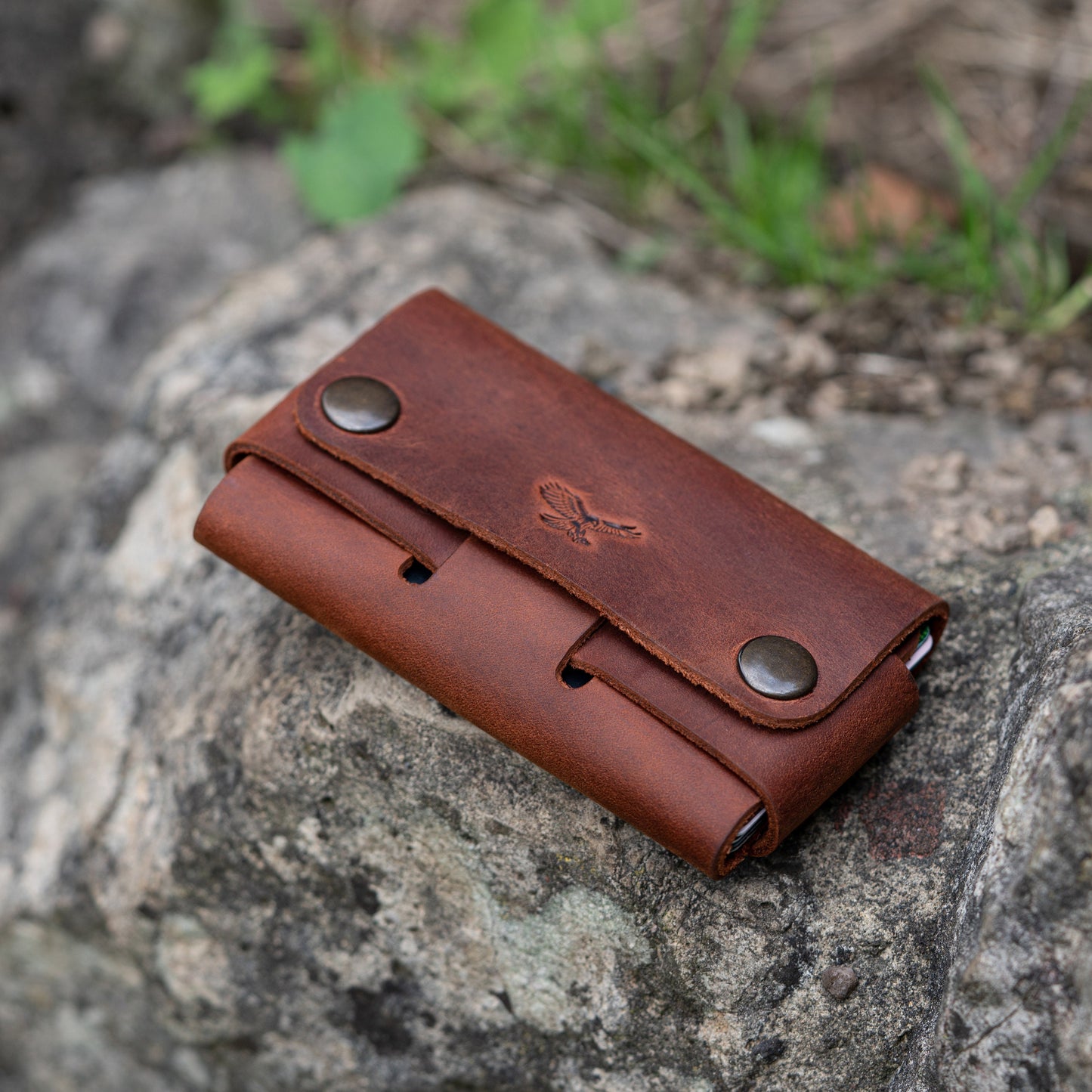 Leather Wallet Compact | Handmade Best Quality Wallet | Genuine leather | Anniversary, Groomsmen, Birthday, Christmas Gift |
