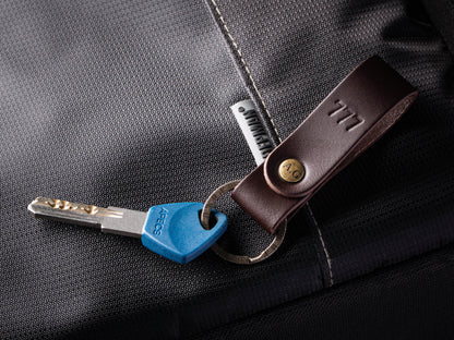 Build Your Own Leather Keychain, Personalized Keyring, Custom Initial Rivet, Hot Stamped Key Fob, Choose Hardware