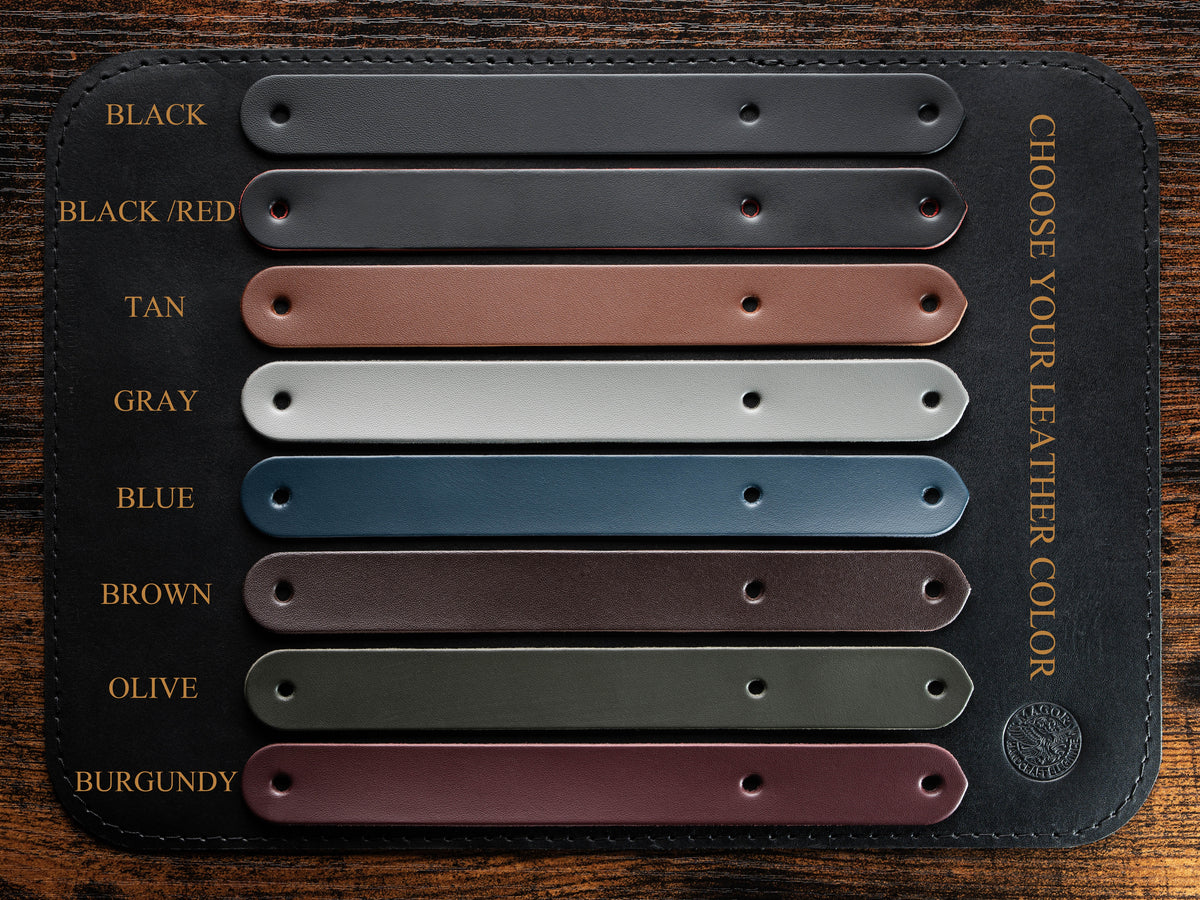 Build Your Own Leather Keychain, Personalized Keyring, Custom Initial Rivet, Hot Stamped Key Fob, Choose Hardware