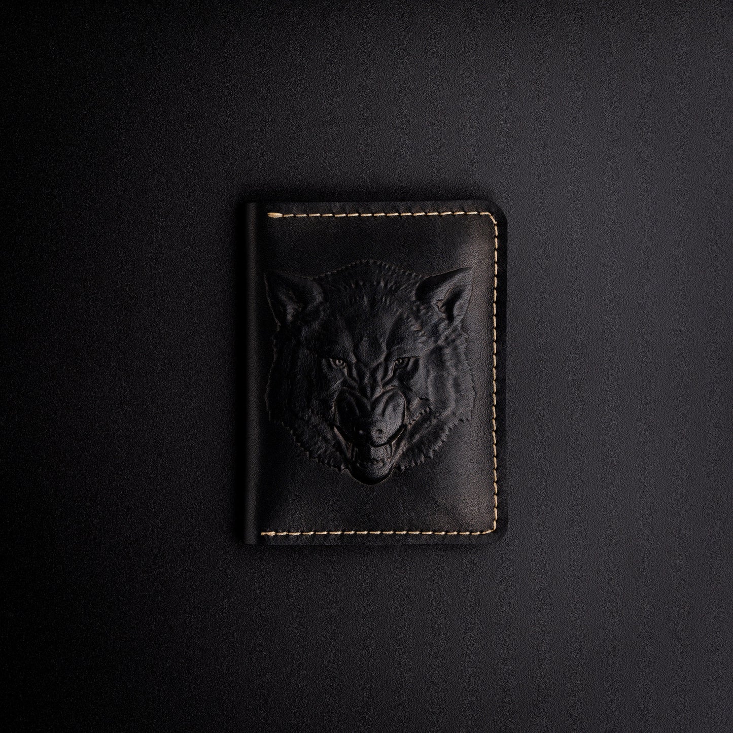 Leather Card Holder Wallet, Travel Card Holder, Ultra Slim Card Holder with Minimalist Design, Unisex Credit Card Wallet