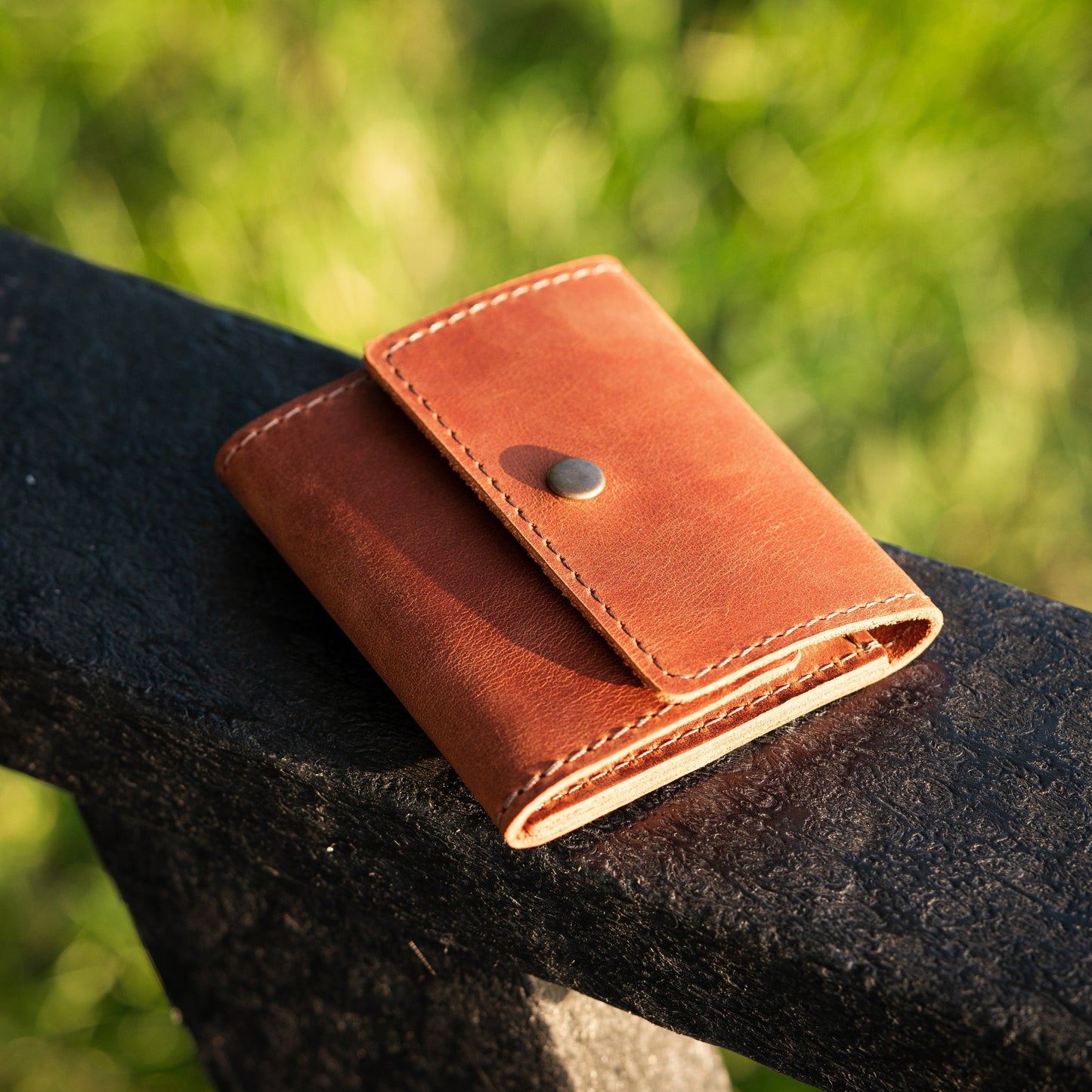 leather money clip | Rustic Minimalist Wallet | Eco friendly | Groomsman, anniversary, best man gift