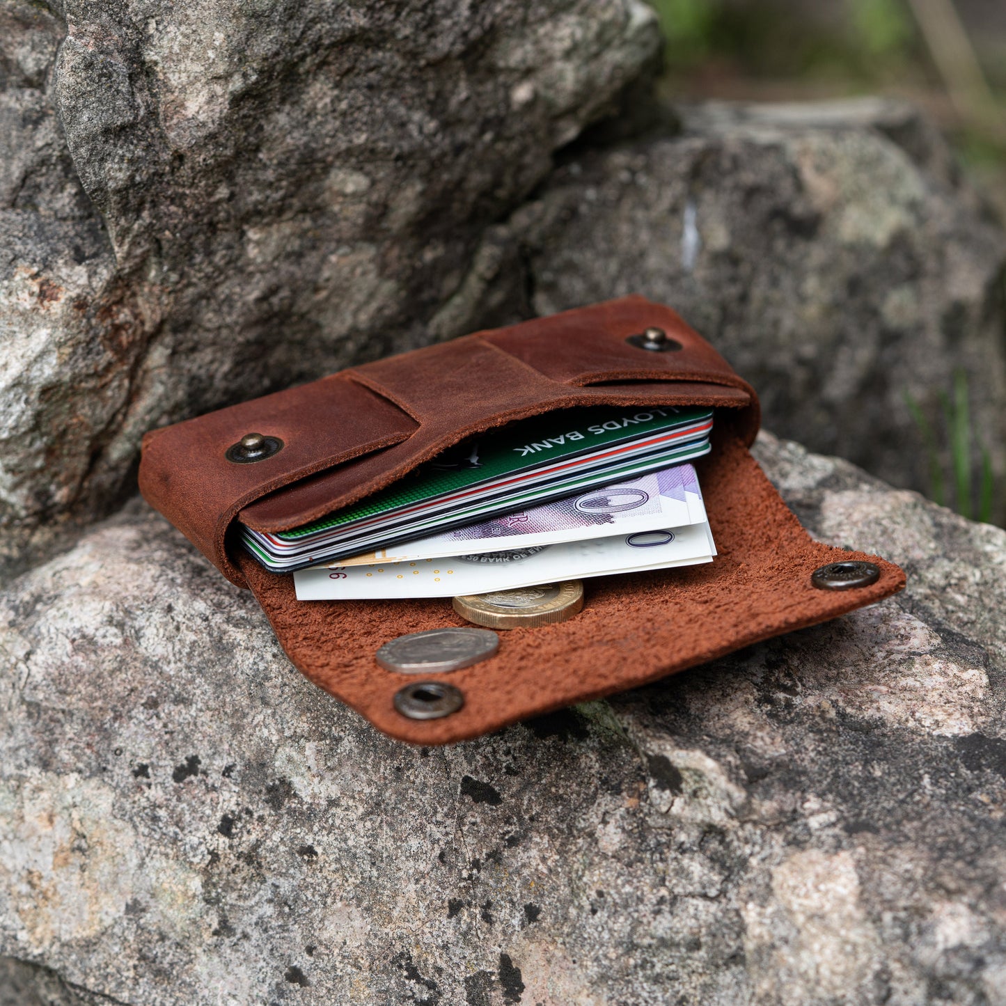 Leather Wallet Compact | Handmade Best Quality Wallet | Genuine leather | Anniversary, Groomsmen, Birthday, Christmas Gift |